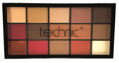 Technic X 15 Shade Luomiväripaletti