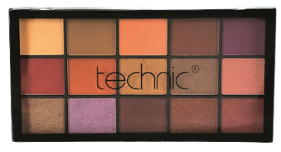 Technic X 15 Shade Luomiväripaletti