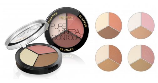 Revers PURE MINERAL CONTOUR Korostuspaletti