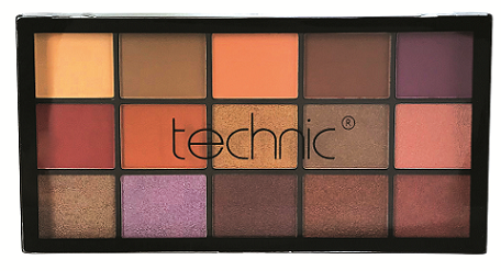 Technic X 15 Shade Luomiväripaletti
