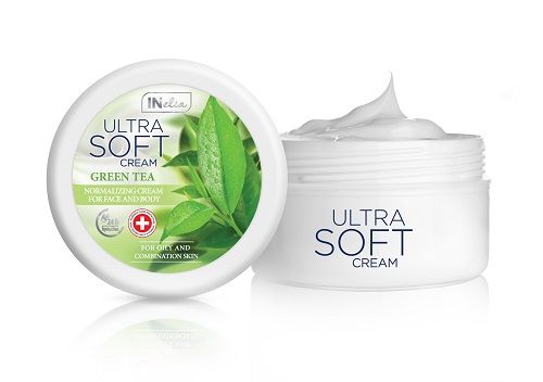 INelia Ultra Soft Green Tea Face And Body Cream