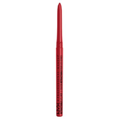 NYX Retractable Huultenrajauskynä - Red