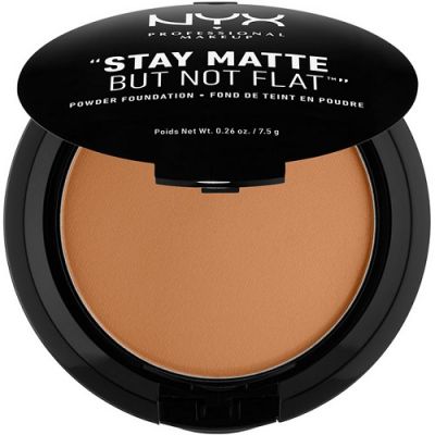 NYX Stay Matte But Not Flat Meikkipuuteri - Olive