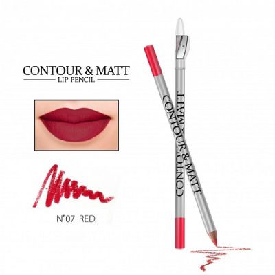 Revers Contour & Matt Huultenrajauskynä - Red