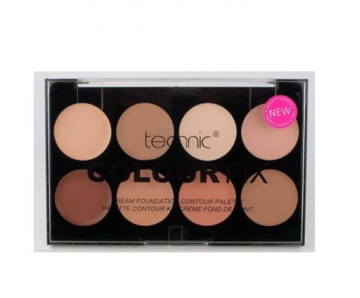 Technic Colour Fix 8 Contour varjostus- ja korostusväripaletti +