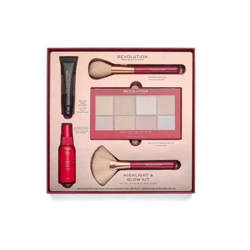 Makeup Revolution Highlight & Glow Lahjapakkaus