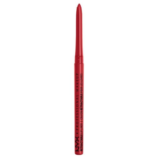 NYX Retractable Huultenrajauskynä - Red