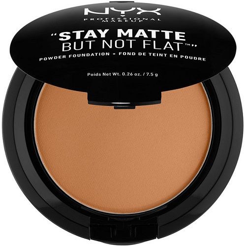 NYX Stay Matte But Not Flat Meikkipuuteri - Olive